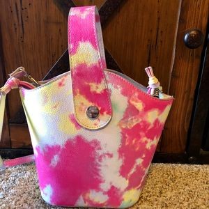 Tie dye Bucket bag